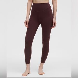 Lululemon wonder under smooth cover high rise sz 12